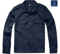Brandit Us Long Sleeve Shirt Blue L Men