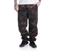 Brandit - US Ranger Woodland - Pants - camouflage - S - 65% Polyester, 35% Cotton S