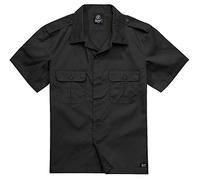 Brandit US Ripstop Shirt Short Sleeve, color: black, size: S