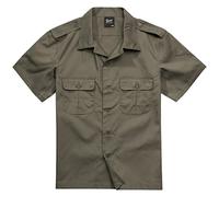 Brandit US Ripstop Shirt Short Sleeve, color: olive, size: M
