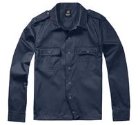 Brandit US Shirt 1/1 Long Sleeve Work Mens Army Uniform Military Top Marine Navy