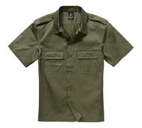 Brandit Us 1/2 Shirt, green, size 2XL for Men