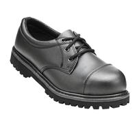 Brandit Vegantom Boots, Vegan Boots, Leather Look, Black 3 Eylets, 6 UK