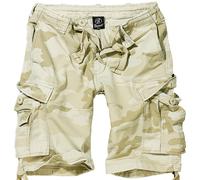 Brandit Vintage Classic Army Cargo Mens Combat Shorts Summer Cotton Sandstorm