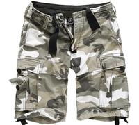 Brandit Vintage Classic Mens Army Military Cargo Combat Shorts Cotton Urban Camo