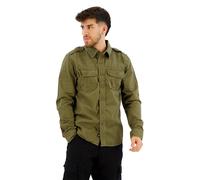 Brandit Vintage Long Sleeve Shirt Green XL Men