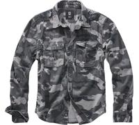 Brandit Vintage Longsleeve Shirt, anthracite/grey, size 5XL