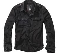 Brandit Vintage Longsleeve Shirt, black, size L for Men
