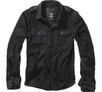 Brandit Vintage Longsleeve Shirt, black, size XXL