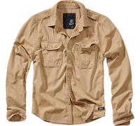 Brandit Vintage Longsleeve Shirt, Sand, size S