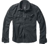 Brandit Vintage Shirt Longsleeve black M