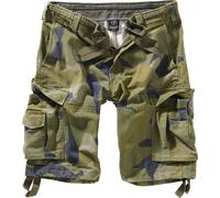 Brandit Vintage Classic Shorts, green-multicolored, size XL