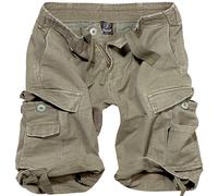 Brandit Vintage Style Classic Mens Combat Cargo Summer Shorts Cadet Hiking Olive