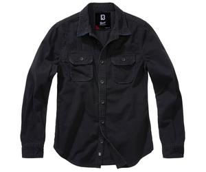 Brandit Vintageshirt Long Sleeve Women's Shirt - Black