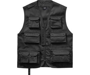Brandit Weste Hunting Vest in Black