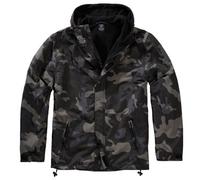 Brandit Windbreaker Front Zip Dark Camo Size 3Xl