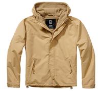 Zip-up windbreaker Brandit Marron XL