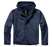 Brandit Windbreaker Frontzip Jacket, blue, size M for Men