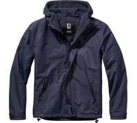 Brandit Windbreaker Frontzip Jacket, blue, size XL for Men