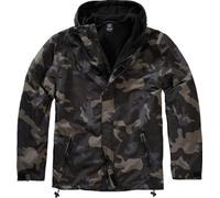 Brandit Windbreaker Frontzip Jacket, Dark Camouflage, size S