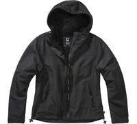 Brandit Windbreaker Frontzip Ladies Jacket, black, size 5XL for Women