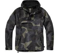 Hooded waterproof jacket Brandit Vert M