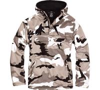 Hooded waterproof jacket Brandit Gris 2XL