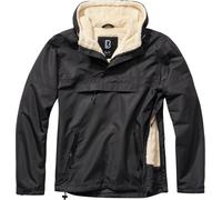 Brandit Windbreaker Sherpa Jacket, black, size 2XL for Men