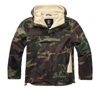 Brandit Sherpa Windbreaker Jacket - Woodland