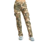 Brandit Ladies BDU Ripstop Trousers Utility Combat Womens Cargo Pants Black