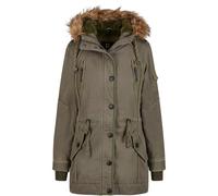 Brandit Women Emma Winter Parka Jacket Women's Outdoor Hood Pockets Novelty