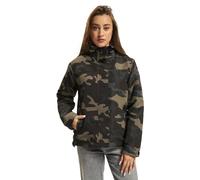 Brandit Women Frontzip Windbreaker, Color: darkcamo, Size: XS