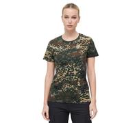 Brandit Ladies T-Shirt Hiking Gym Trekking Military Sportswear Flecktarn Camo