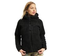 Brandit Women Teddyfleece Jacket Hoode, color: black, size: L