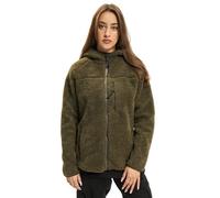 Brandit Women Teddyfleece Jacket Hoode, color: woodland, size: M