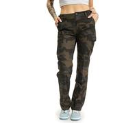Brandit Cargo BDU Rip-Stop Women's Trousers - Dark Camo