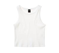 Brandit Women's Vest Ela, Rip cropped Top white XXL