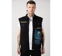 Brandit x Iron Maiden - Fear Of The Dark Vintage - Vest - black - 3XL - 100% Cotton 3XL