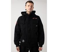 Brandit x Iron Maiden - IRM Bronx - Jacket - black - 3XL - Shell: 100% Cotton; Lining: 100% Polyester,Cotton 3XL