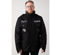 Brandit x Iron Maiden - IRM M65 - Jacket - black - 3XL - Shell: 100% Polyester; Lining: 100% Polyester 3XL