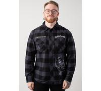 Brandit x Motörhead - Check - Shirt - black - S - 100% Cotton
