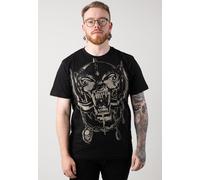 Brandit x Motörhead - Warpig Print - T-Shirt - black - S - 100% Cotton