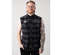 Brandit x Ozzy Osbourne - Check - Shirt - black - S - 100% Cotton