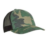 Brandit Yp Camo Trucker Cap Woodland/black