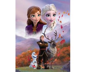 BrandMac Disney Frozen Elsa Anna Cuddly Blanket 130 x 170 cm