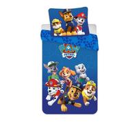BrandMac Paw Patrol Bedding Set for Small Bed - Duvet Cover 100 x 135 cm + Pillowcase 40 x 60 cm