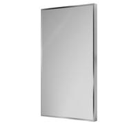 Brandon Aluminium Framed Mirror | Polished Chrome | Glass/Aluminium | 400mm x 700mm