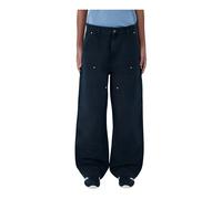 Brandon Double Knee Trousers - female - Carhartt Wip - Wide Jeans - Black - M - Jeans M