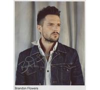 Brandon Flowers The Killers SIGNED Photo 1st Generation PRINT Ltd 150 + Certificate (3)