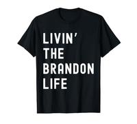 Brandon Living The Brandon Life Name Value Graphic T-Shirt